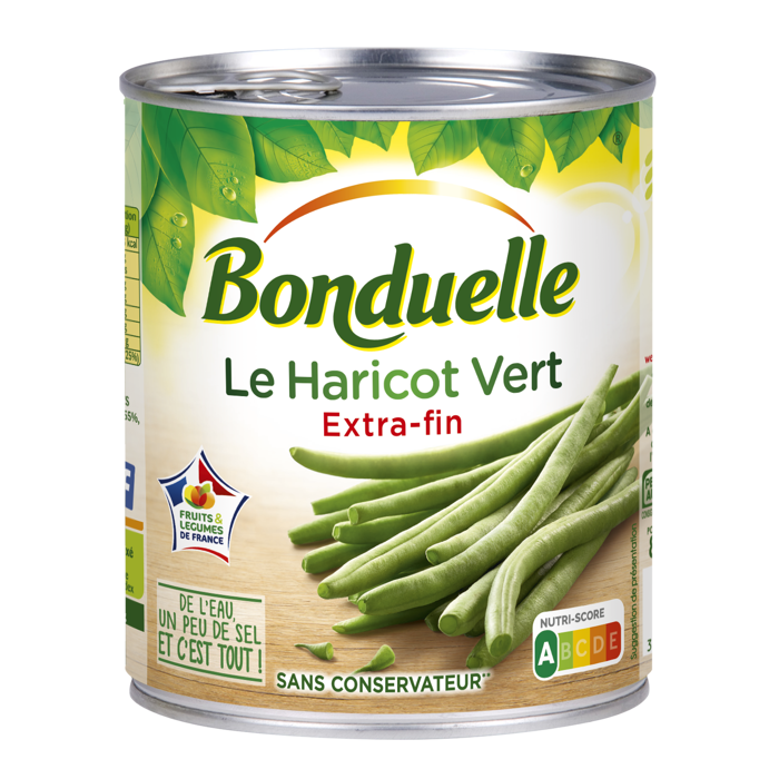 Bonduelle Haricot Vert Extra Fin 400g 
